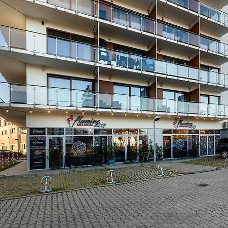 Flamingo Studio With Balcony In Miedzyzdroje Seaview By Rent Like Home Exterior photo