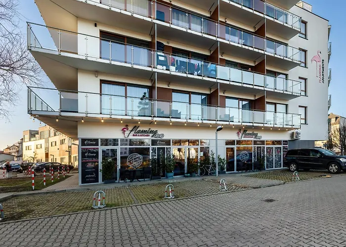 Flamingo Studio With Balcony In Miedzyzdroje Seaview By Rent Like Home